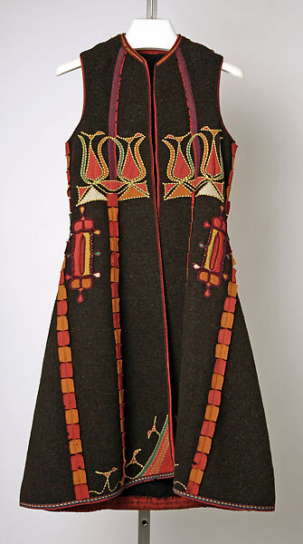 Coat, wool, probably Serbian 