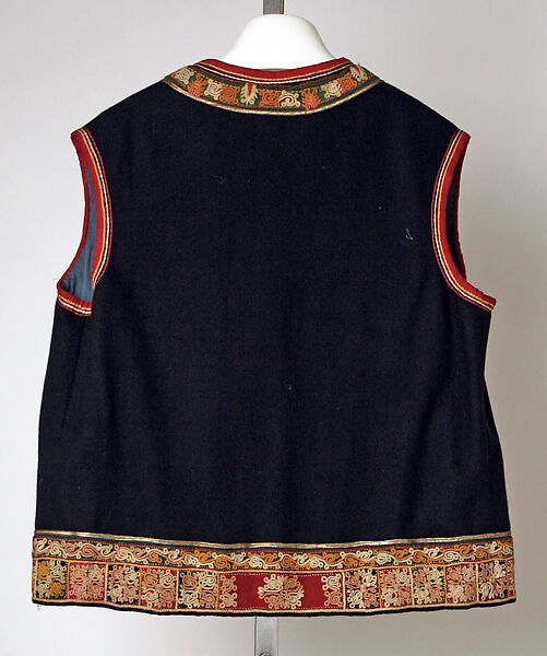 Ensemble, wool, silk, European, Eastern