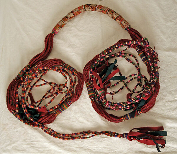 Ensemble, wool, silk, European, Eastern