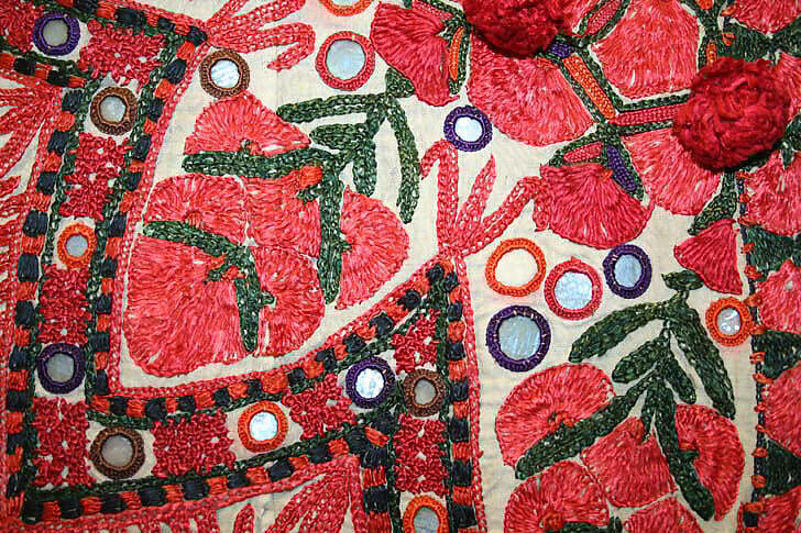 Wedding shawl, silk, India