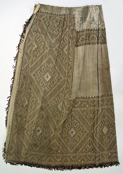 Wedding ensemble, cotton, Romanian