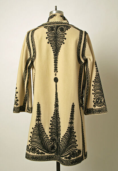 Coat, wool, Romanian