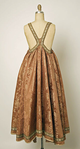 Ensemble, Silk, Russian sable fur, silver, Russian