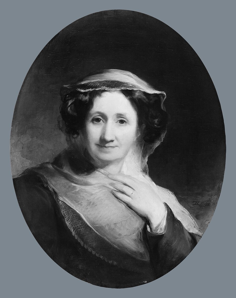 Sarah Annis Sully (Mrs. Thomas Sully), Thomas Sully (American, Horncastle, Lincolnshire 1783–1872 Philadelphia, Pennsylvania), Oil on canvas, American 
