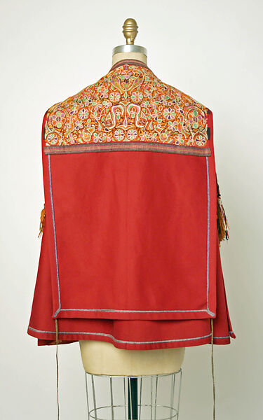 Cape, wool, silk, cotton, Albanian