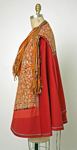 Cape, wool, silk, cotton, Albanian