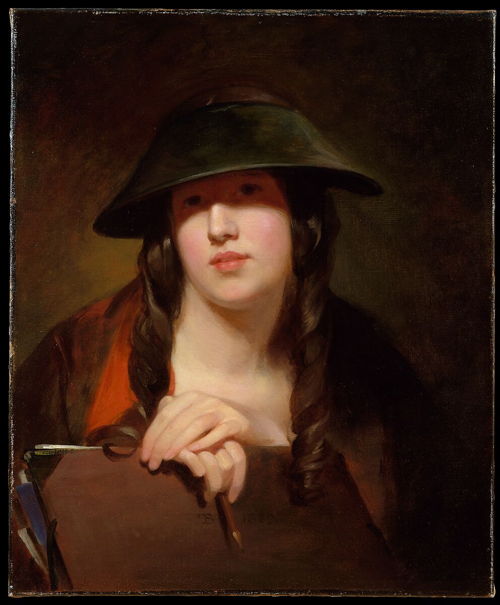 The Student, Thomas Sully (American, Horncastle, Lincolnshire 1783–1872 Philadelphia, Pennsylvania), Oil on canvas, American 