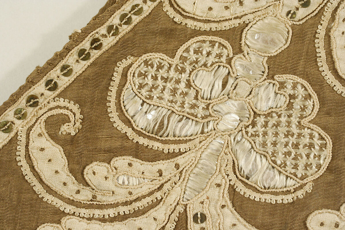 Cape, silk, linen, Spanish