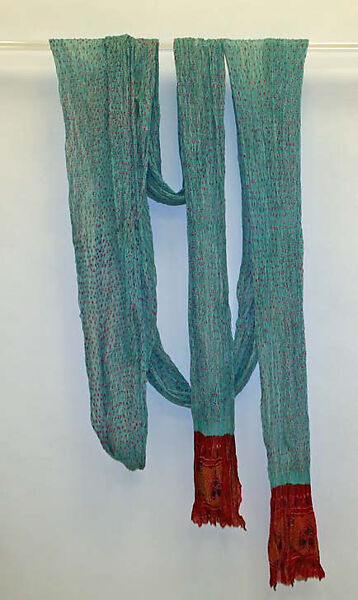 Scarf, silk, India 