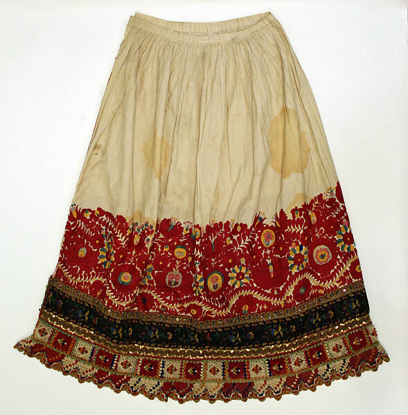 Sleeves, silk, Hungarian 