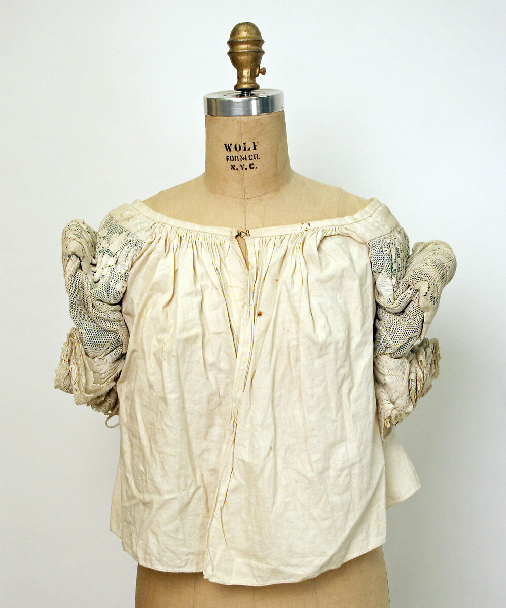 Ensemble, cotton, wool, Hungarian