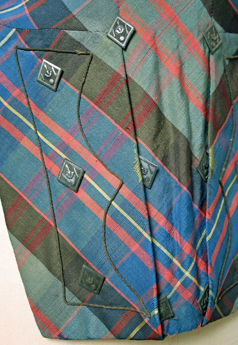 Ensemble, silk, wool, Scottish