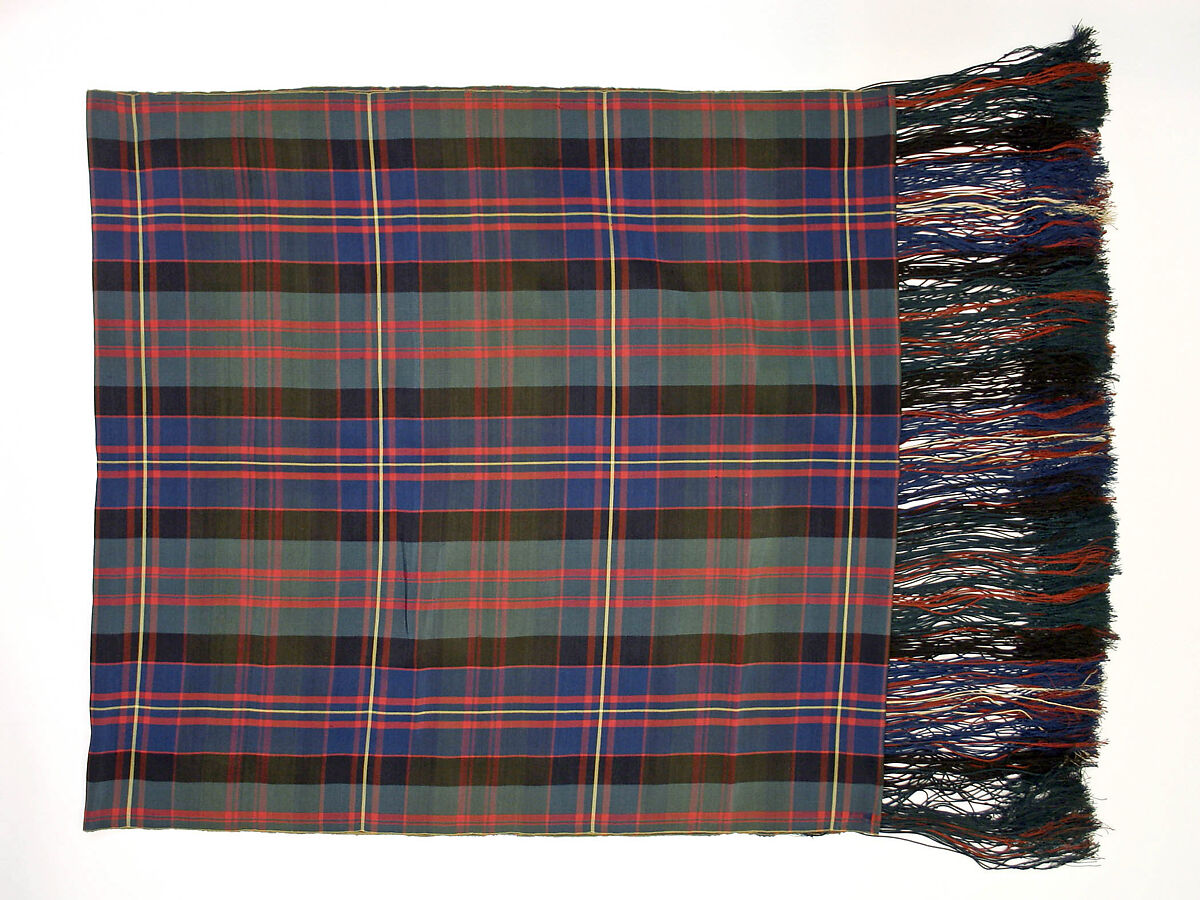 Ensemble, silk, wool, Scottish