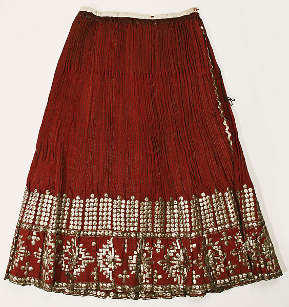 Skirt, wool, Romanian 