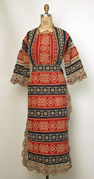 Ensemble, cotton, Ukrainian 