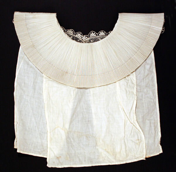 Collar, cotton, French
