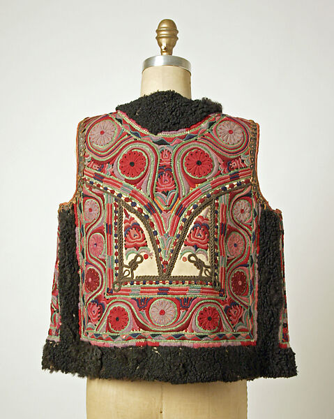 Jacket, leather, wool, Romanian