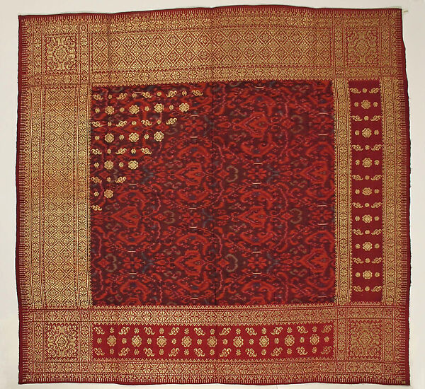 Headcloth, Silk, Indonesian 
