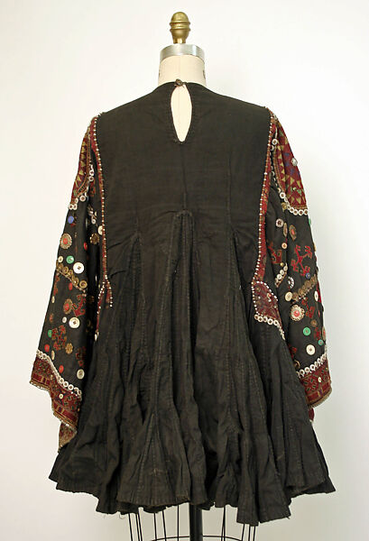 Wedding Tunic, Cotton, metal, synthetics; embroidered