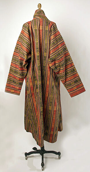 Robe, Silk, cotton, Bhutanese