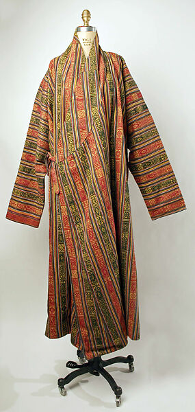 Robe, Silk, cotton, Bhutanese 