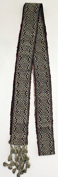 Ensemble, cotton, silk, Romanian