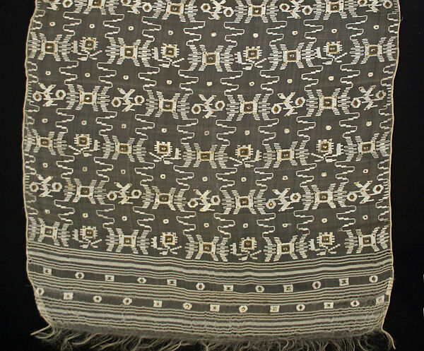 Ensemble, cotton, silk, Romanian