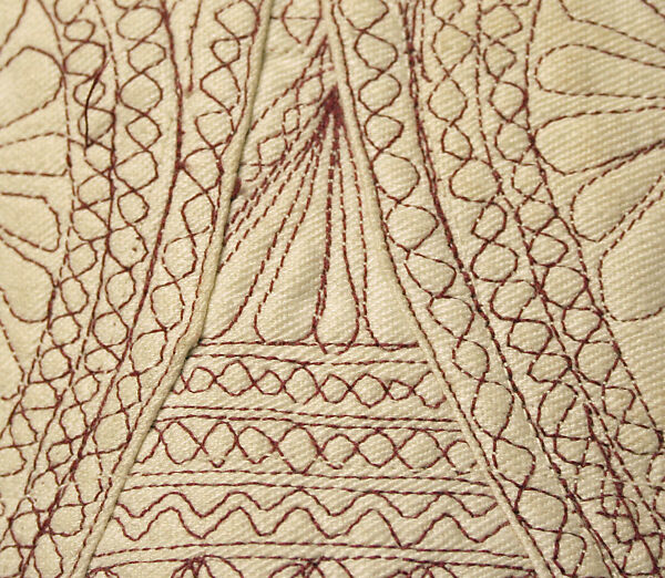 Blouse, Cotton; embroidered