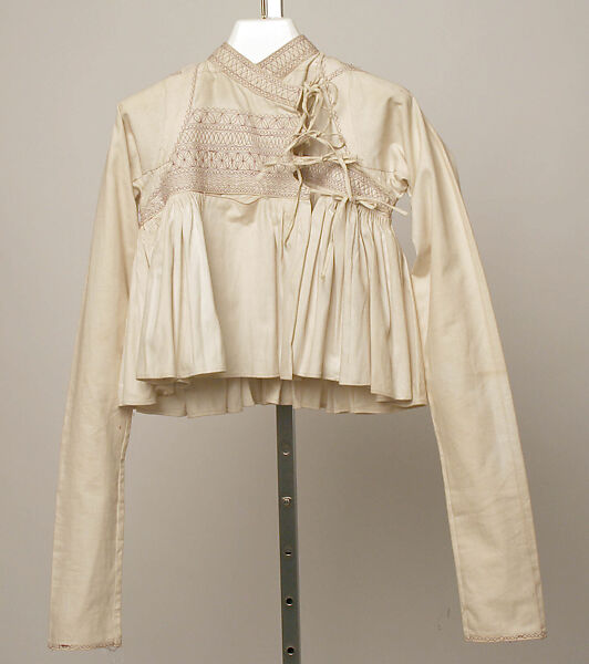 Blouse, Cotton; embroidered 