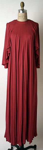 Dress, Jean Muir (British, 1966–2007), silk, American 
