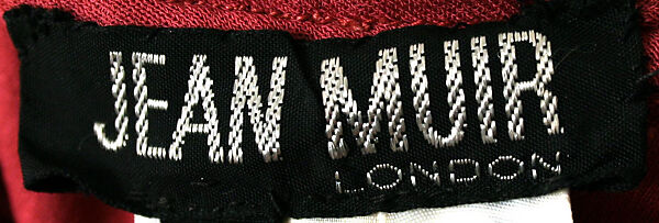 Dress, Jean Muir (British, 1966–2007), silk, American