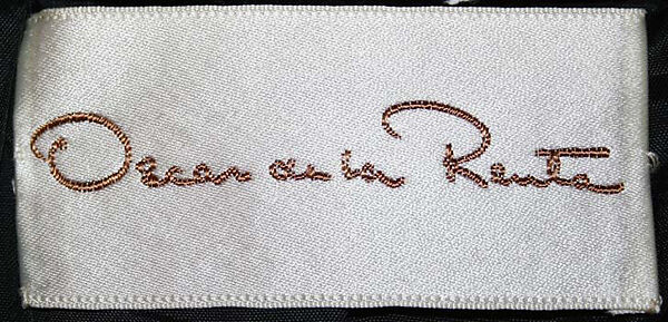 Evening ensemble, Oscar de la Renta, LLC. (American, founded 1965), silk, plastic, American