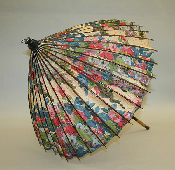 Parasol, Attributed to Paul Poiret (French, Paris 1879–1944 Paris), [no medium available], Japanese 