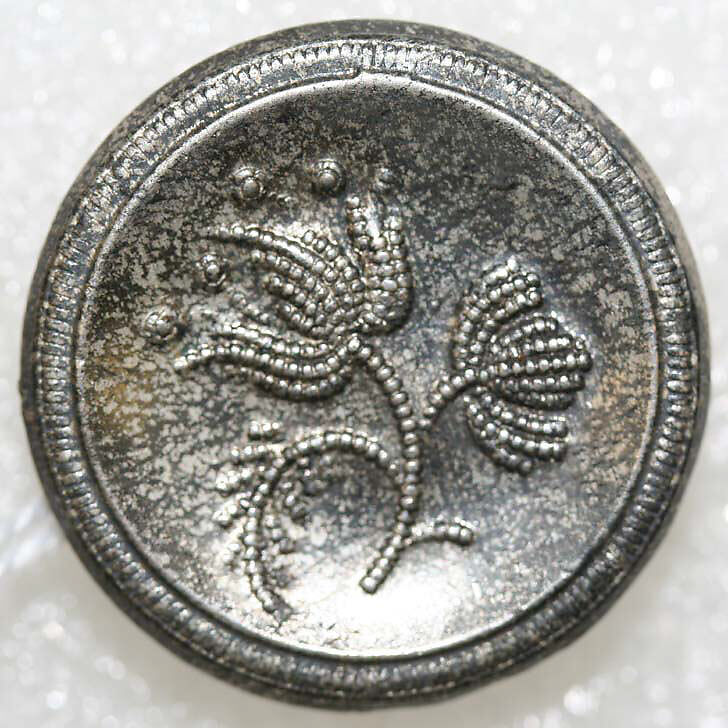 Button, wood, bone, metal, French