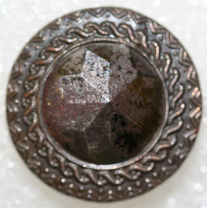 Button, wood, bone, metal, French