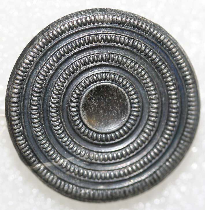 Button, wood, bone, metal, French