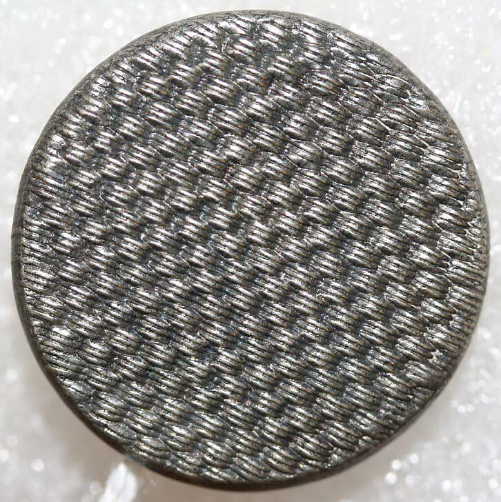 Button, wood, bone, metal, French