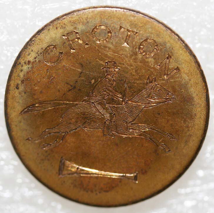 Button, metal, British