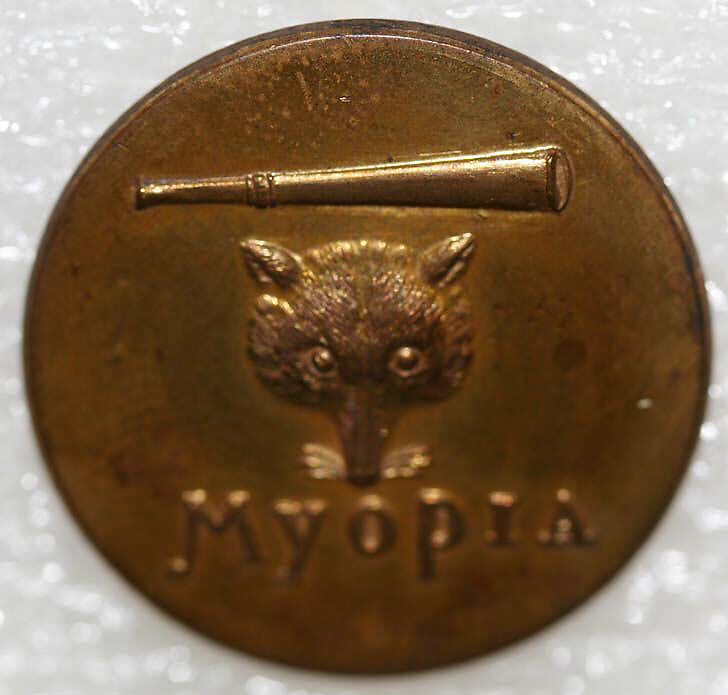 Button, metal, British