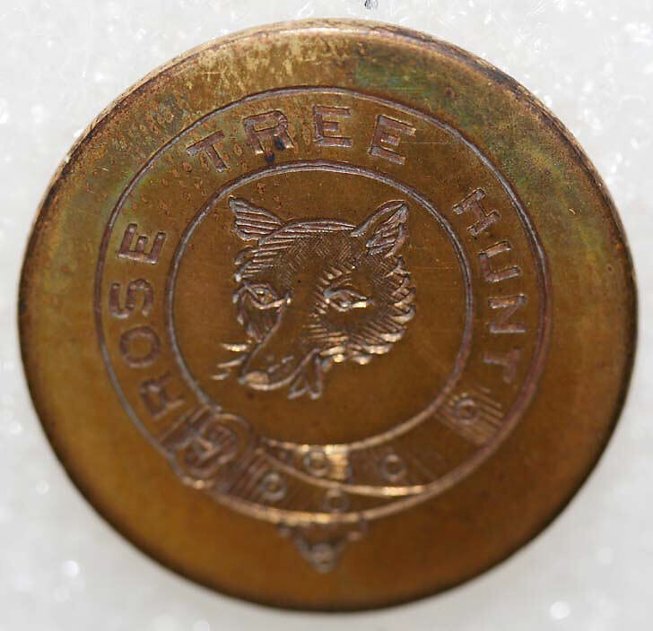 Button, metal, British