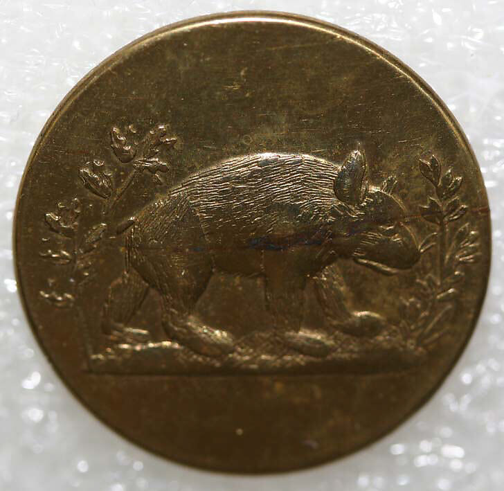 Button, [no medium available], British