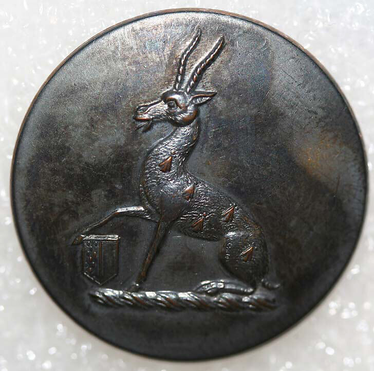 Button, [no medium available], American or European