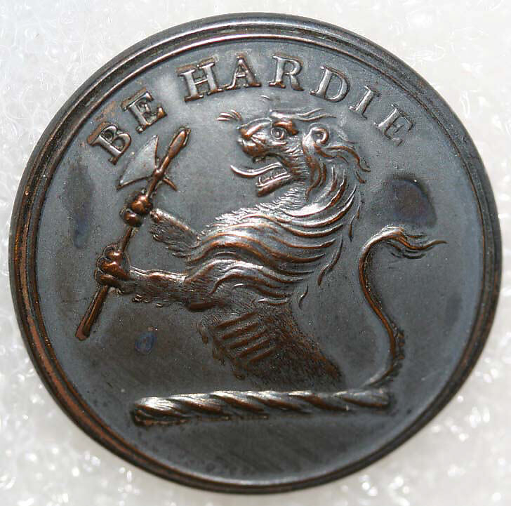Button, [no medium available], American or European