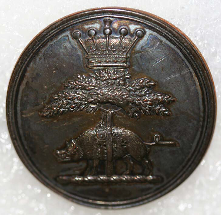 Button, [no medium available], American or European