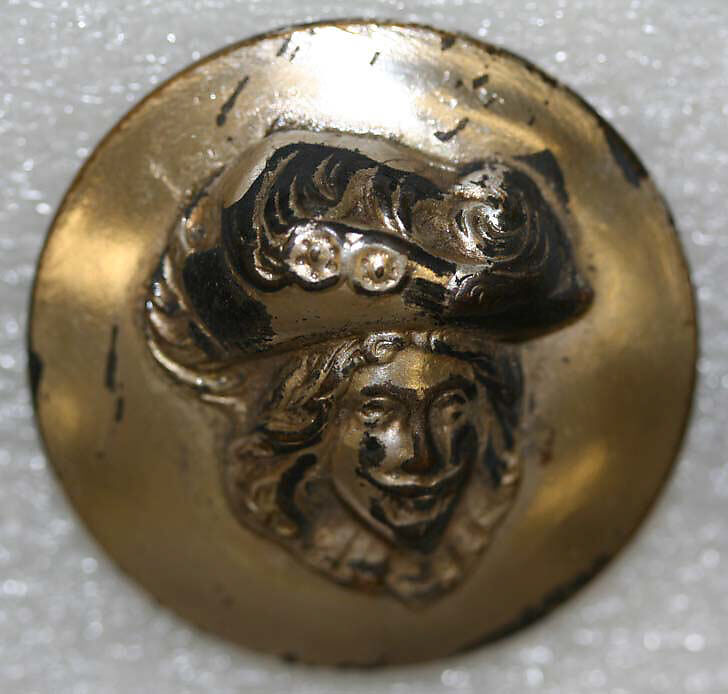 Button, [no medium available], American or European