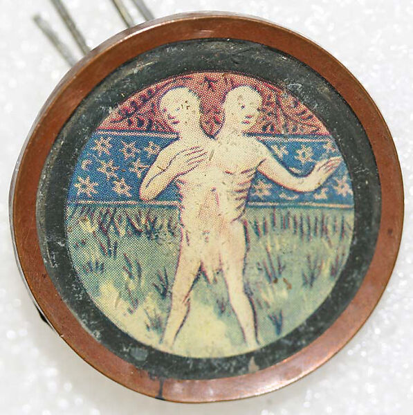 Button, [no medium available], American or European