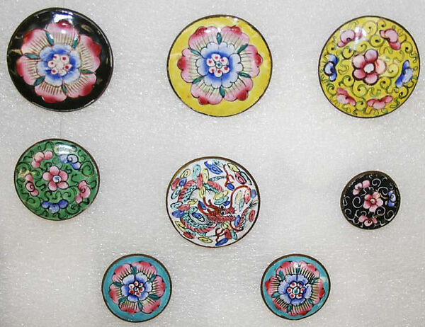 Button, [no medium available], Chinese 