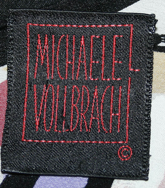 Ensemble, Michael Vollbracht (American, born 1947), a) silk; b) silk, elastic, mother-of-pearl, glass, American