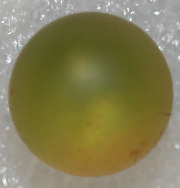 Button, glass, American or European