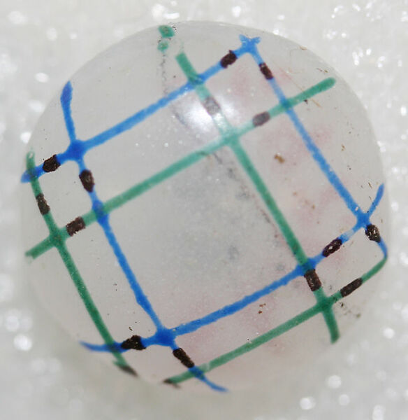 Button, glass, American or European